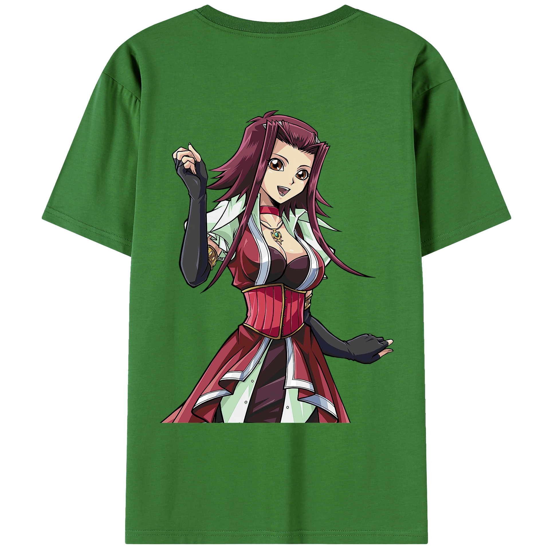 （画像用） 遊☆戯☆王 Yu-Gi-Oh! レディース半袖Tシャツ(バックプリント)